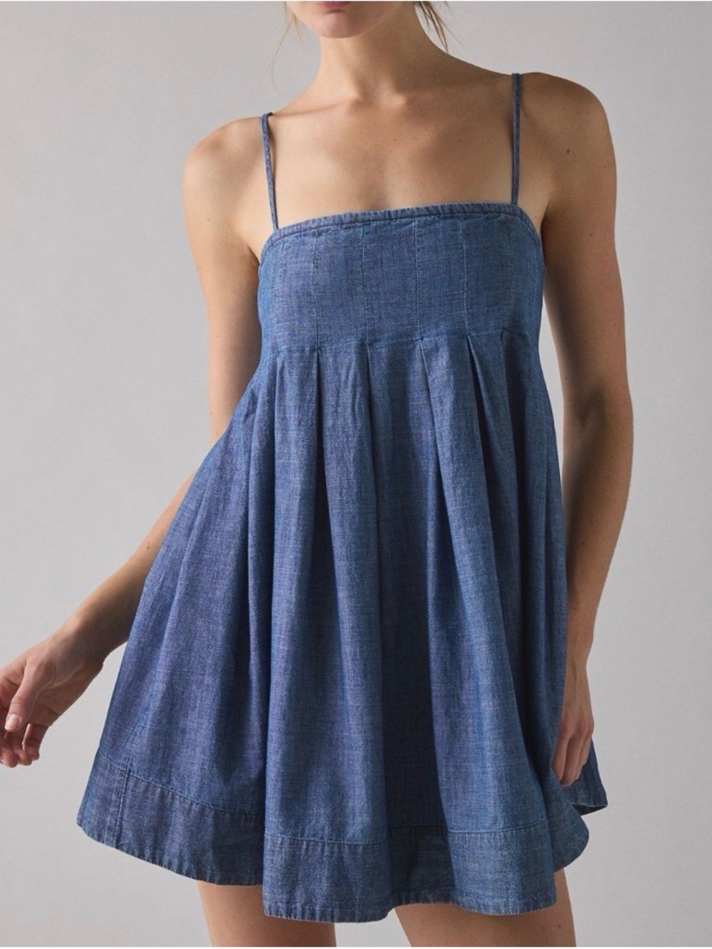 Urban Outfitters Pleated Babydoll Dress